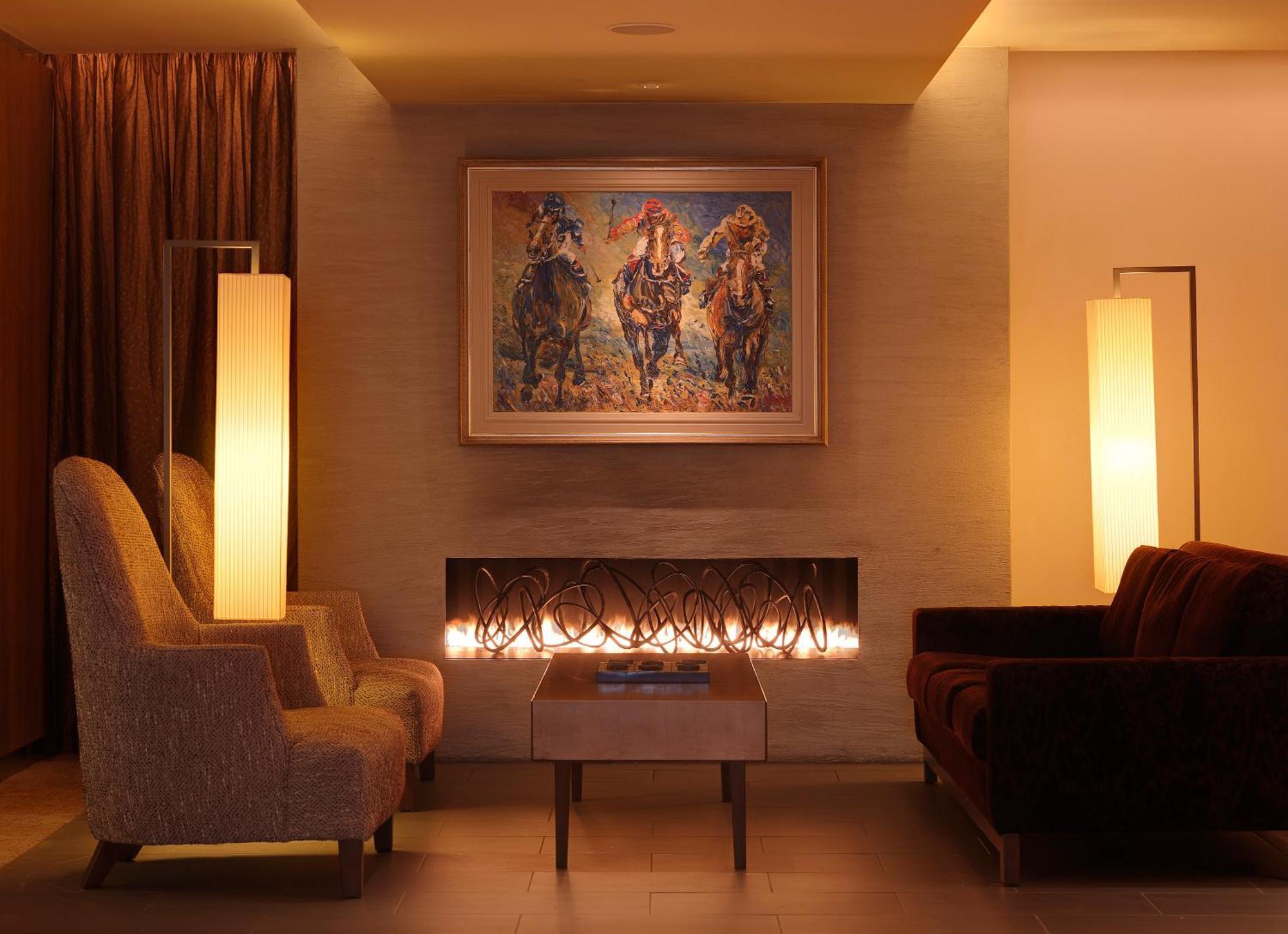 Aghadoe Heights Hotel & Spa Killarney Interior foto A fireplace in a living room