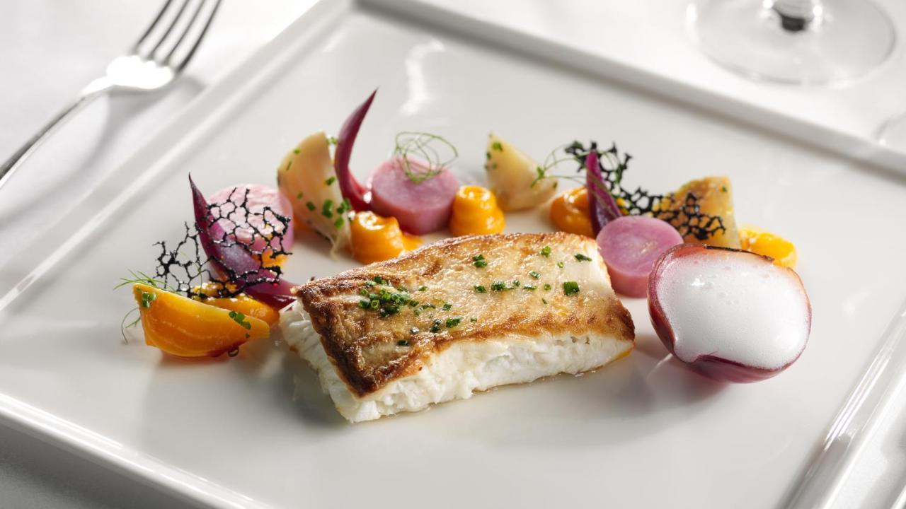 Aghadoe Heights Hotel & Spa Killarney Exterior foto A modern French dish